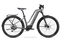 E-Bike kaufen: FLYER GOROC2 2.10 COMF HT S SILBER SCHWARZ Nouveau