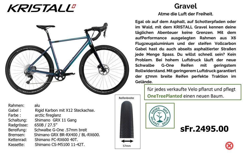 Cyclocross kaufen: KRISTALL Gravel Off Nouveau
