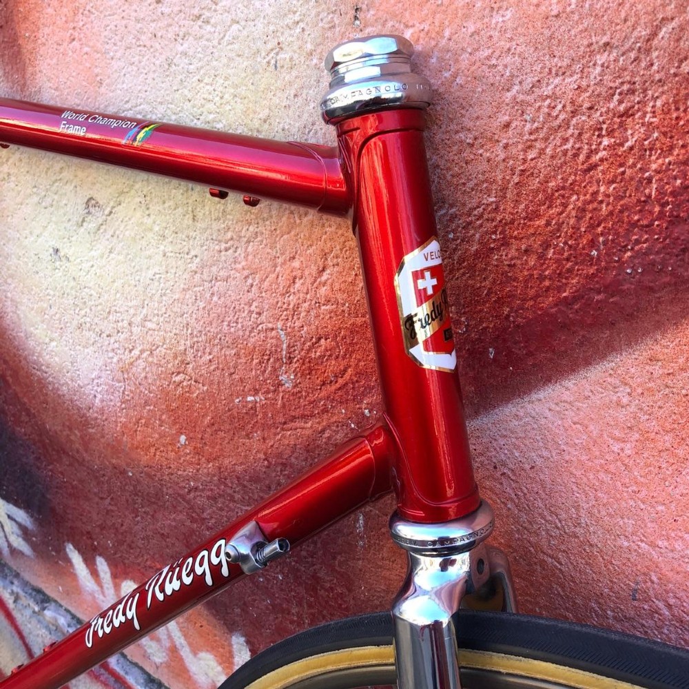 Velorahmen kaufen: CLASSIC BIKE Rahmenset Fredy Rüegg HS/BB Campagnolo Occasion