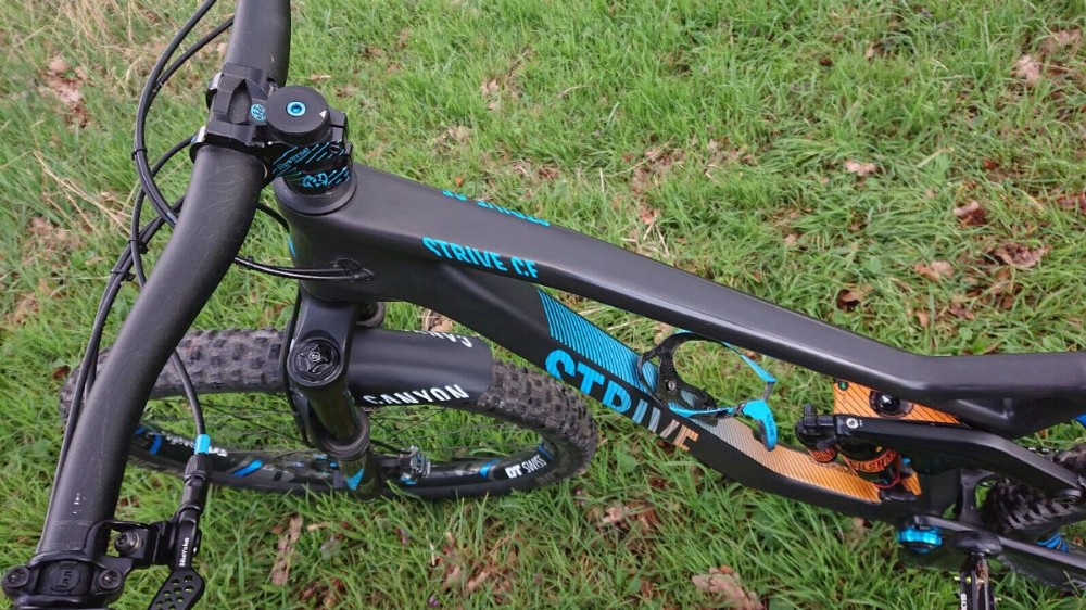 Vélo tout terrain kaufen: CANYON Strive CF Race Occasion